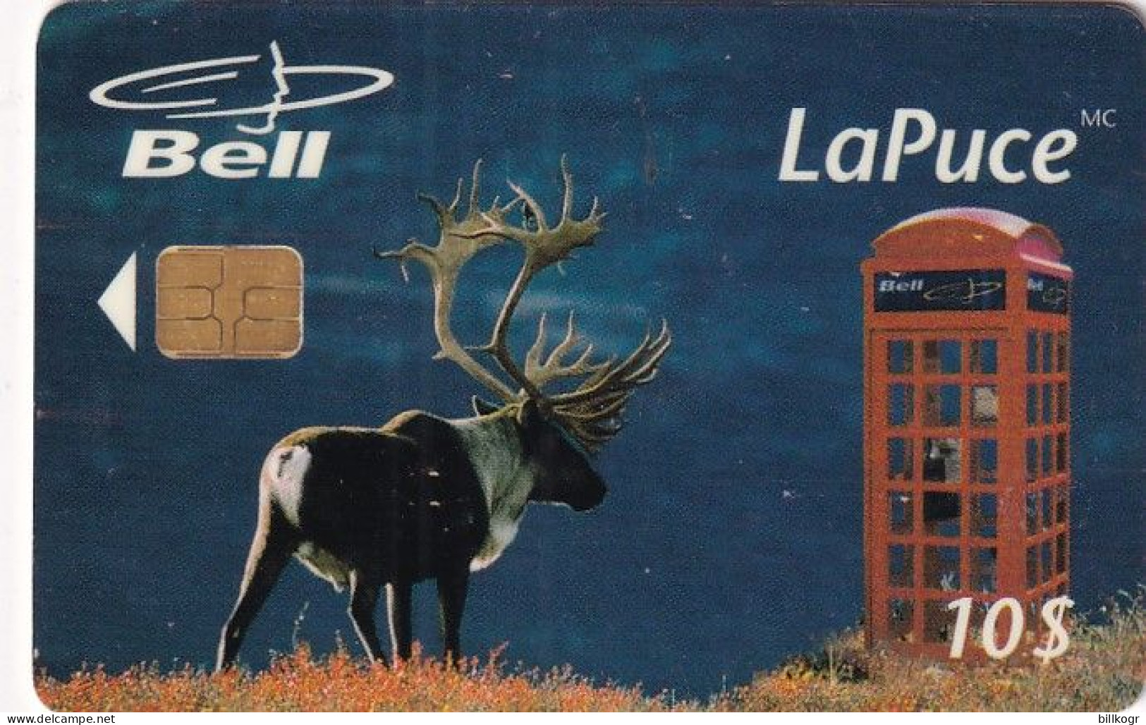 CANADA - Caribou, Telephone Booth, Tirage 30000, 08/97, Used - Kanada