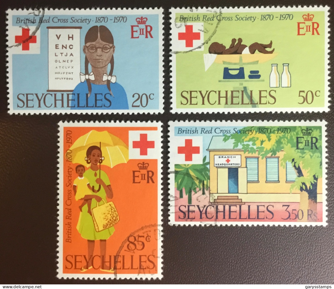 Seychelles 1970 Red Cross FU - Seychelles (...-1976)