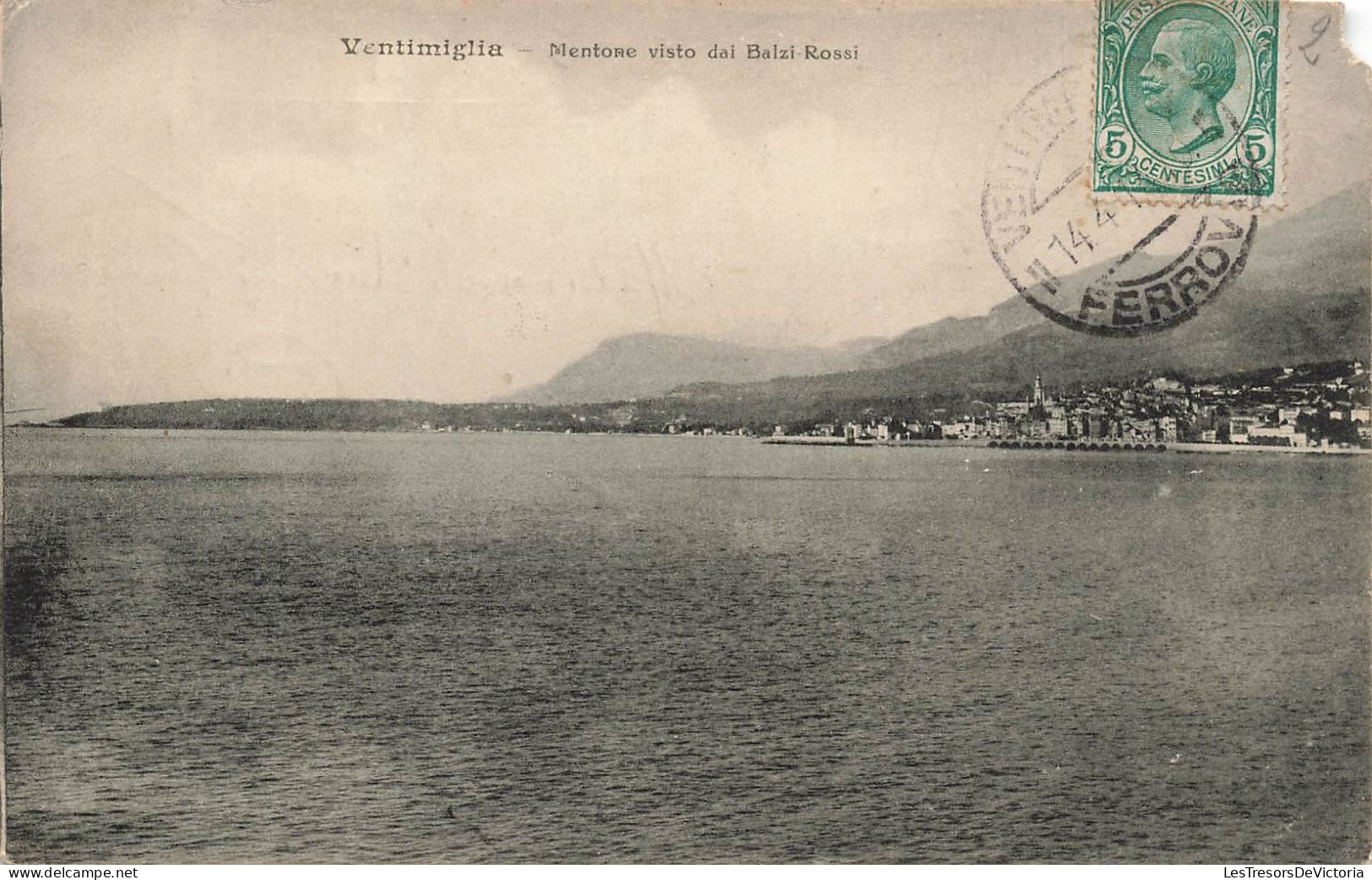 ITALIE - Ventimiglia - Mentore Visto Dai Balzi Rossi - Carte Postale Ancienne - Andere & Zonder Classificatie