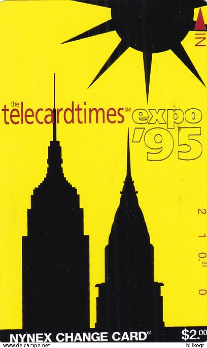 USA(Tamura) - Telecardtimes Expo 95, Tirage 10000, Mint - [3] Tarjetas Magnéticas