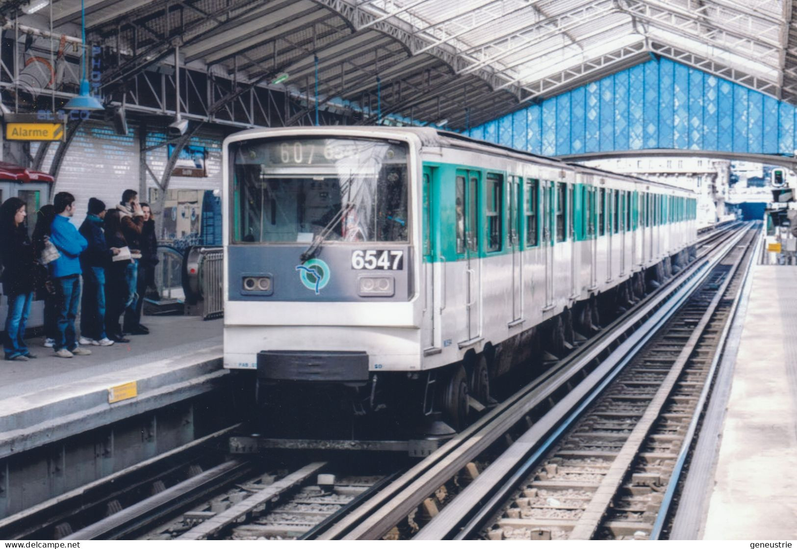 Photo-carte Moderne - Une Rame De Métro MP73 à La Station "Bir-Hakem / Tour Eiffel" Ligne 6 Du Métro De Paris - RATP - Métro