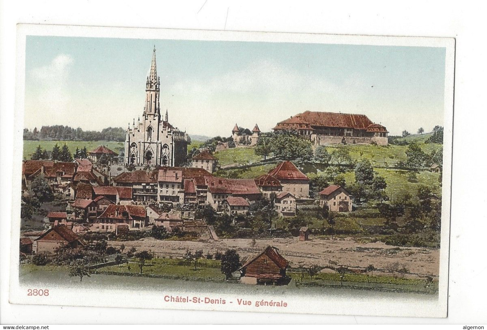 31967 -  Châtel-St-Denis Vue Générale - Châtel-Saint-Denis