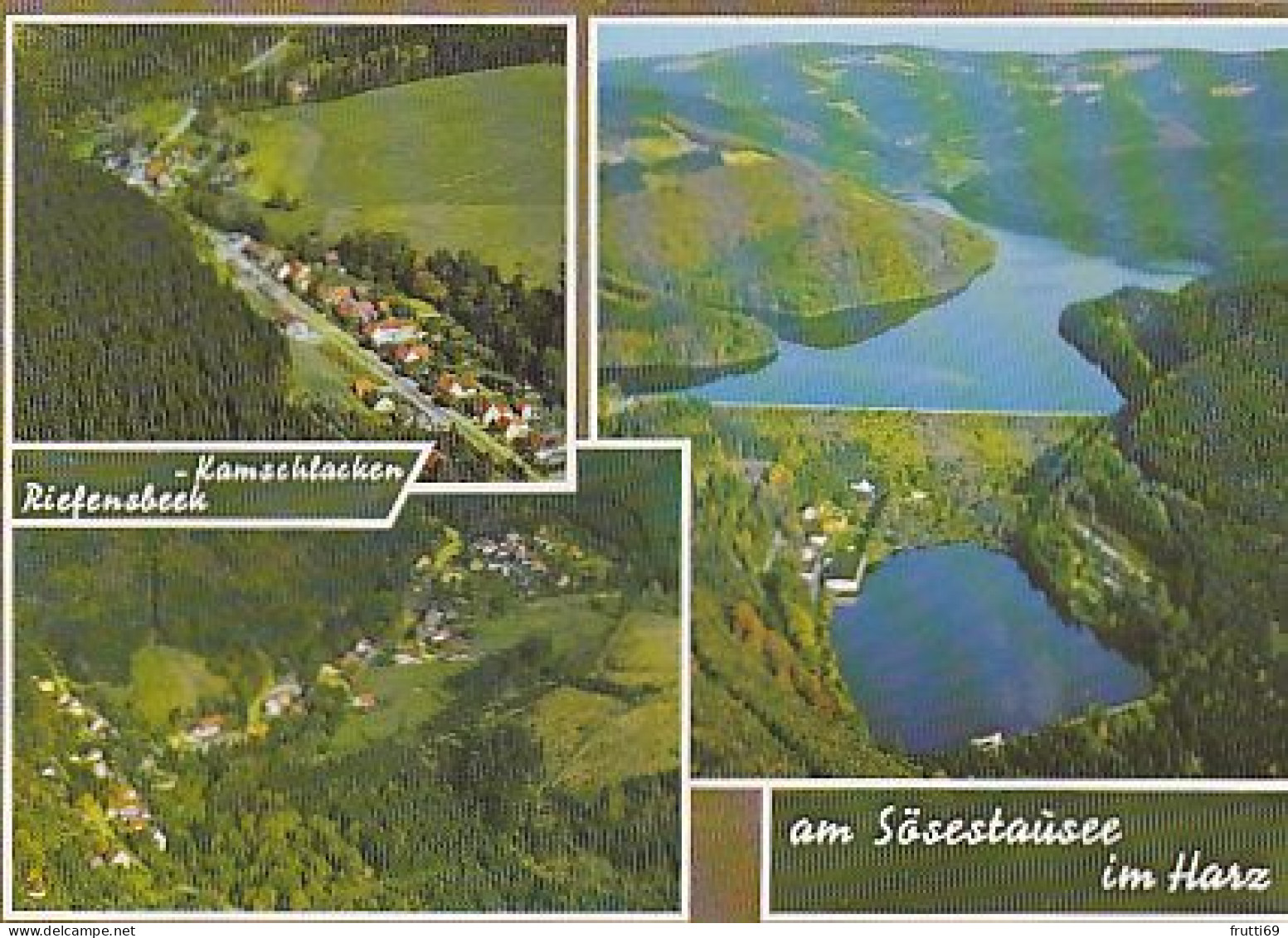 AK 193567 GERMANY - Sösetalsperre / Harz - Riefensbeek - Kamschlacken - Oberharz