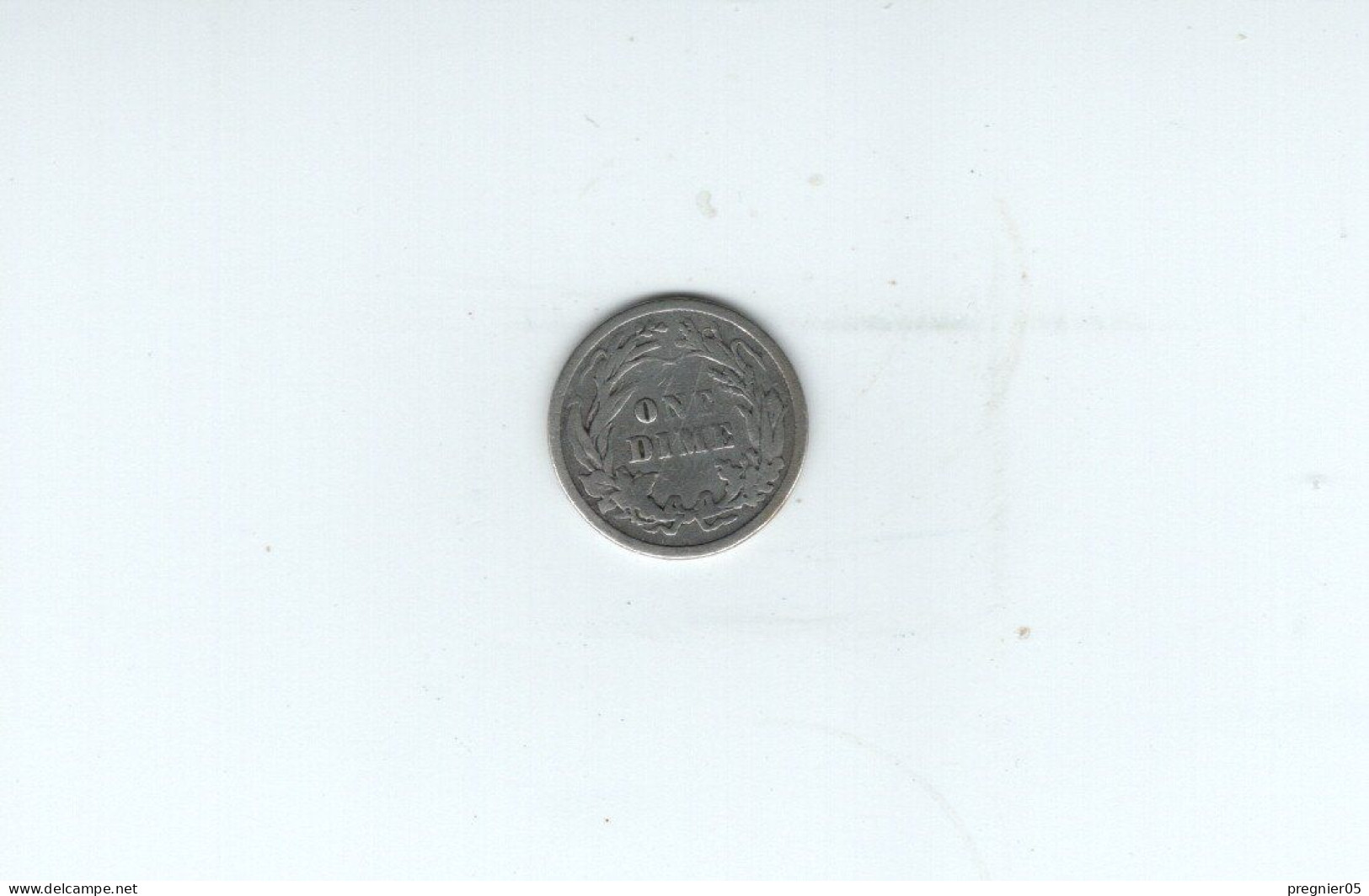 USA - Pièce 10 Cents Barber Dime Argent 1909 TTB/VF  KM.113 - 1892-1916: Barber