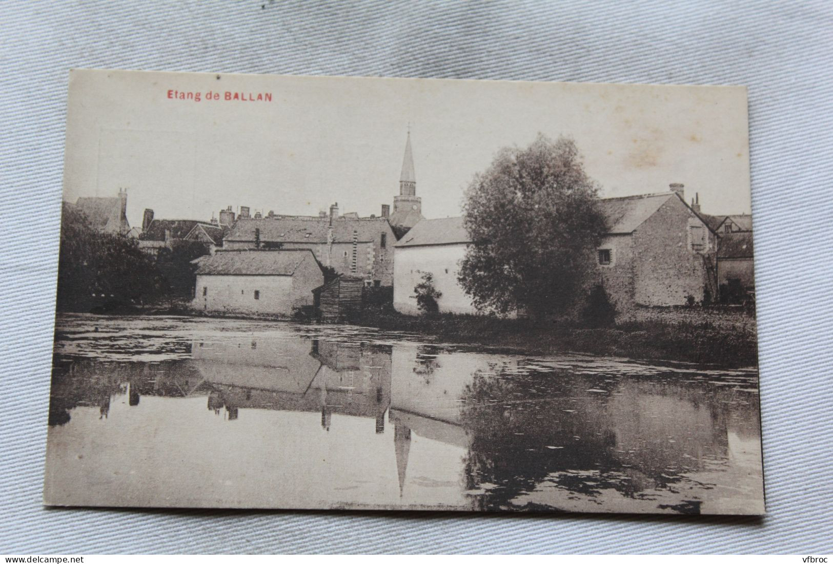 étang De Ballan, Indre Et Loire 37 - Ballan-Miré