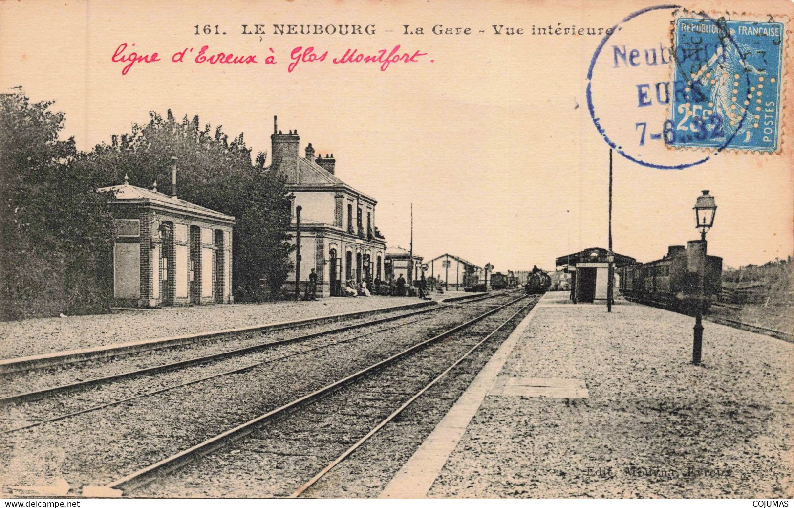 27 - LE NEUBOURG _S25034_ La Gare - Vue Intérieure - Le Neubourg