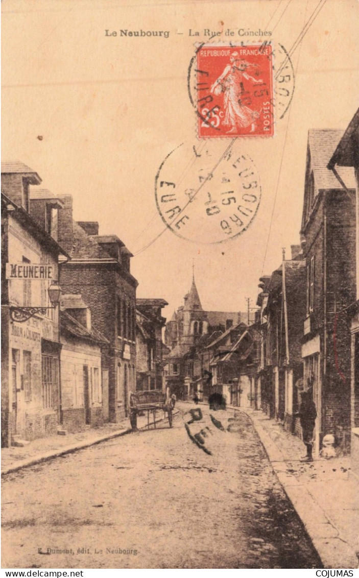 27 - LE NEUBOURG _S25035_ La Rue De Conches - Meunerie - Le Neubourg