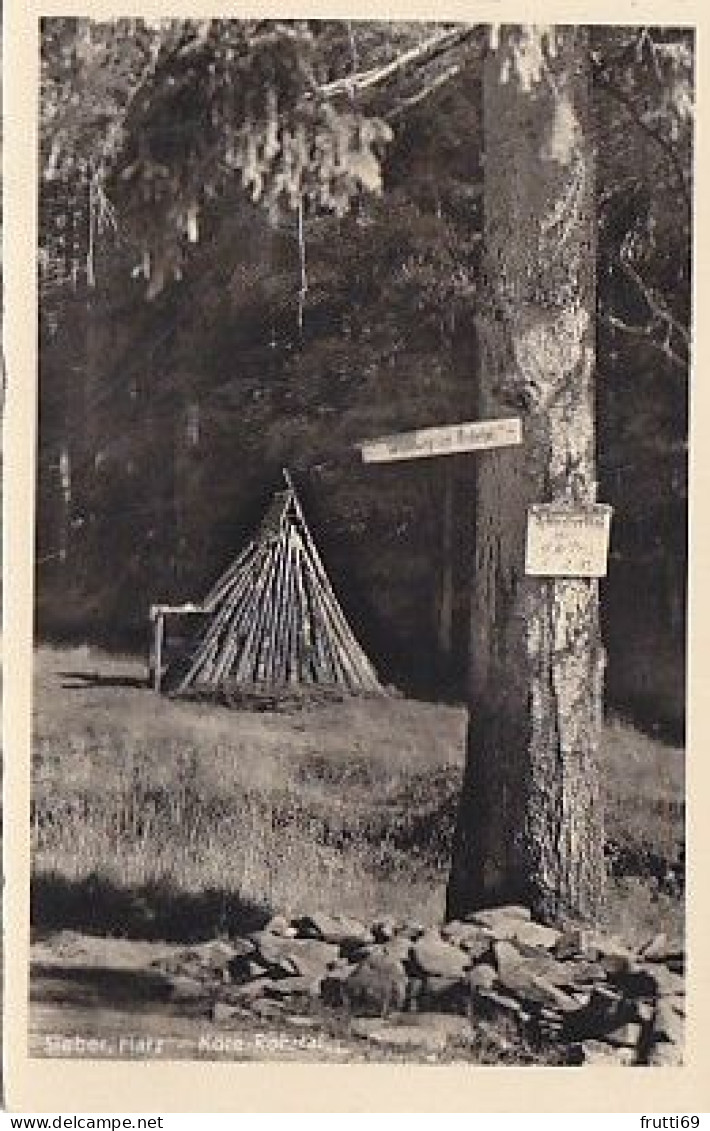 AK 193581 GERMANY - Sieber I. Harz - Köte Rohrtal - Oberharz