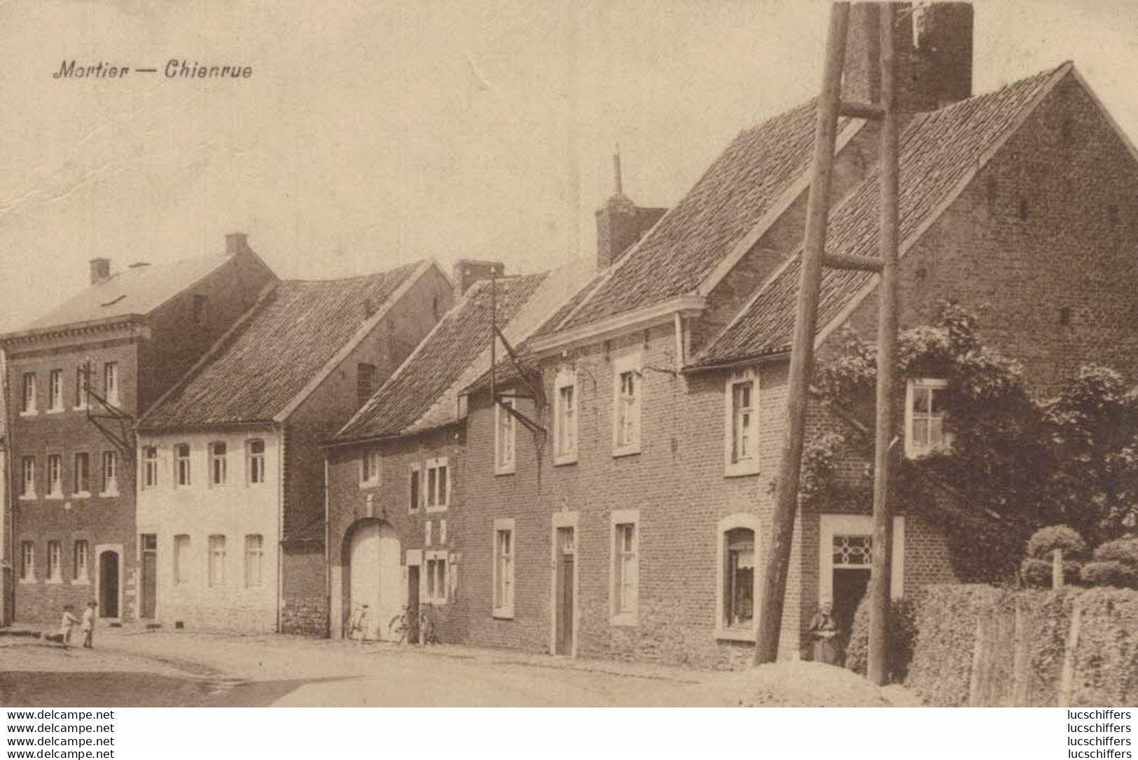 Blégny - Mortier - Chienrue - Petite Animation - 2 Scans - Blégny