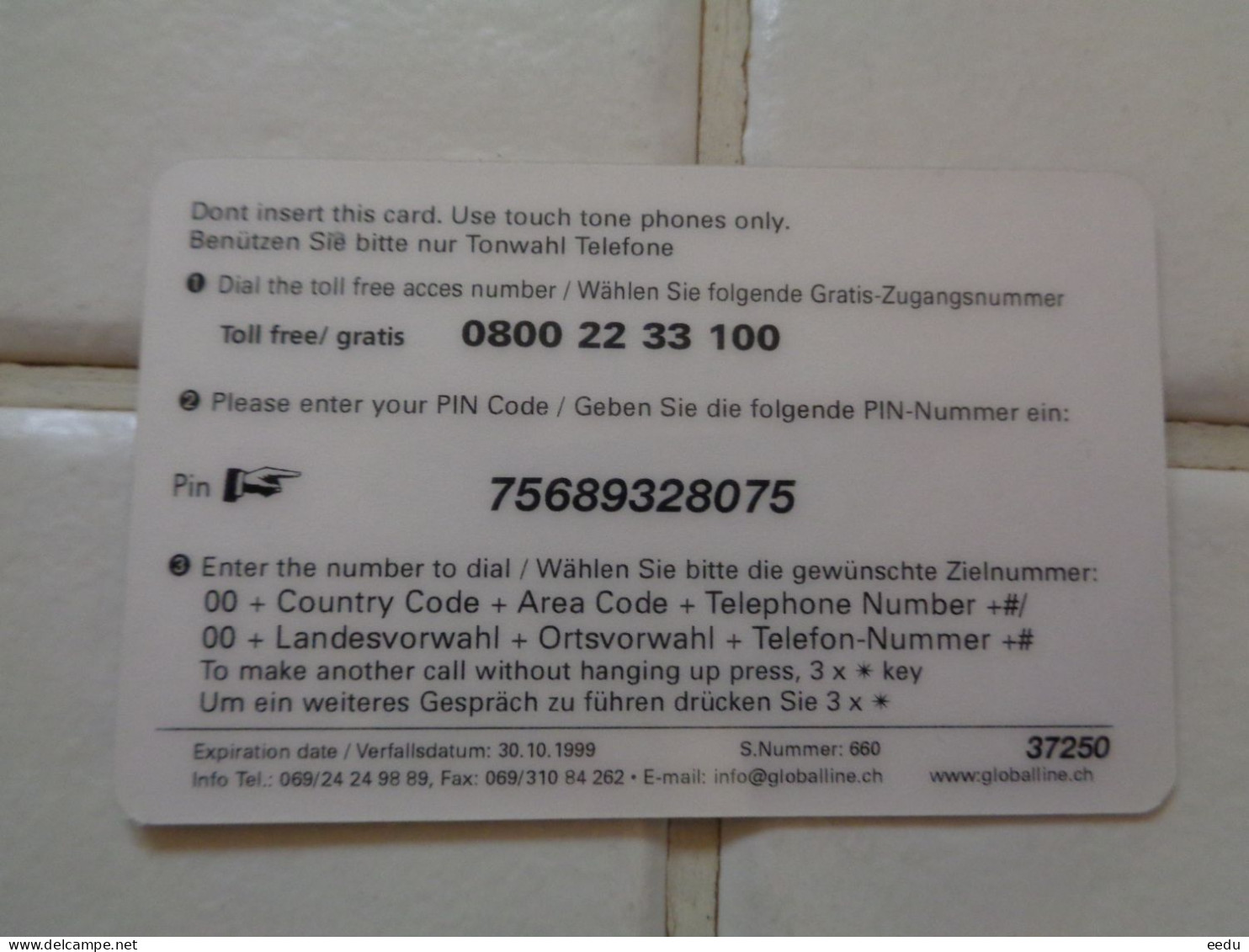 Germany Phonecard - Cellulari, Carte Prepagate E Ricariche