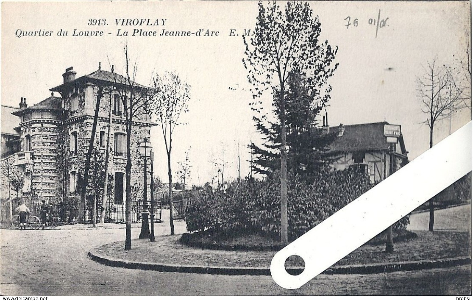 78 Viroflay, Quartier Du Louvre, La Place Jeanne D'Arc, L'Alsacienne - Viroflay