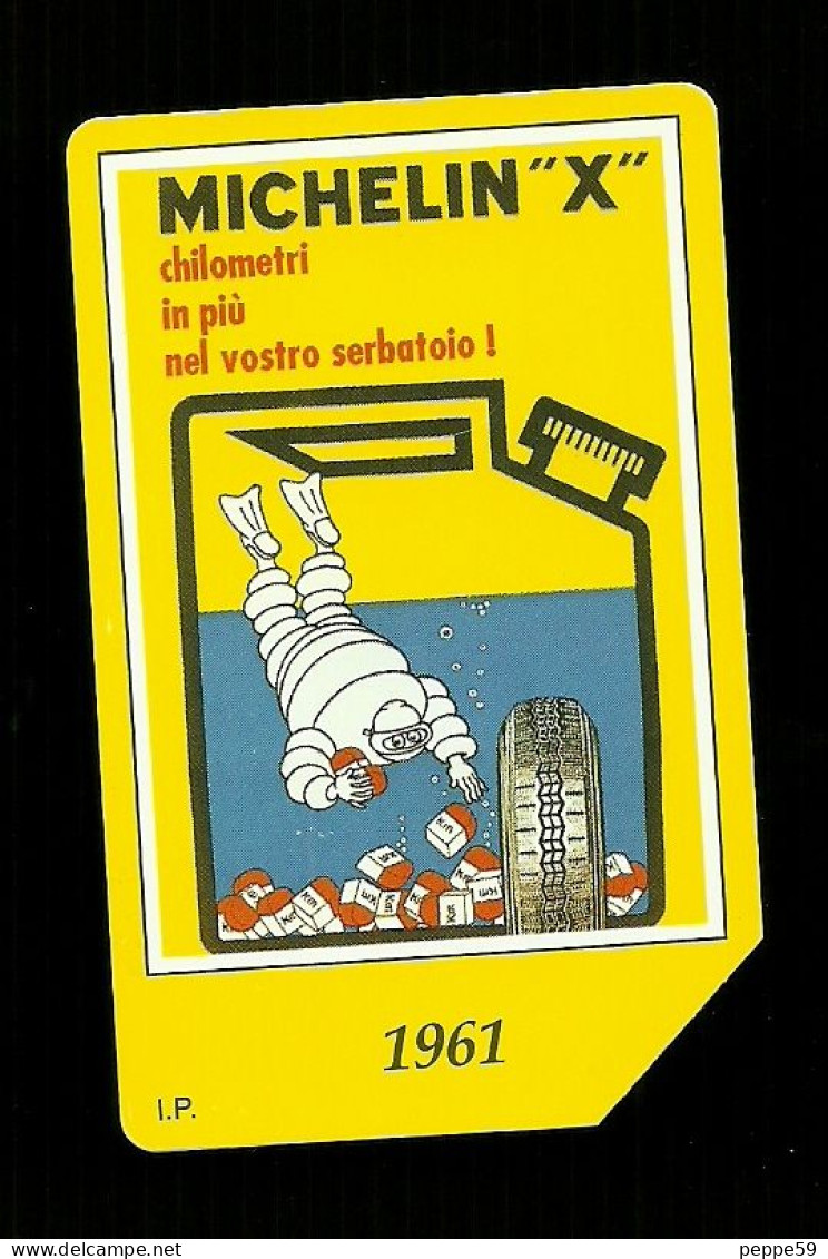 812 Golden - Michelin 1961 Da Lire 5.000 Telecom - Public Advertising