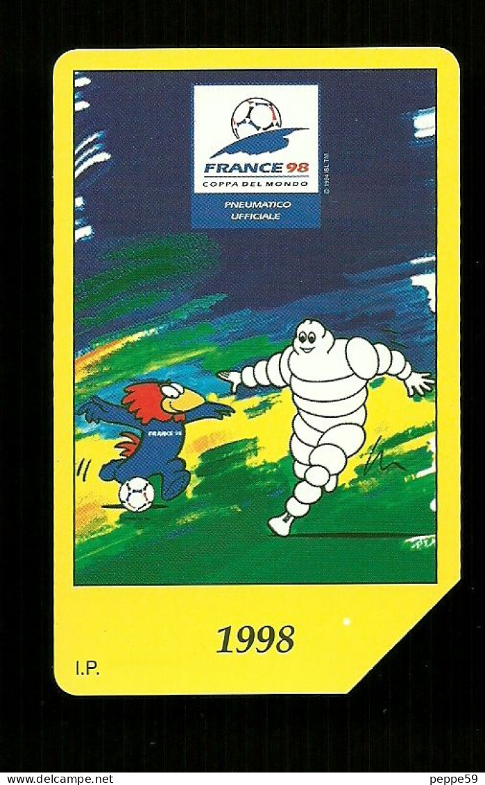 813 Golden - Michelin 1998 Da Lire 5.000 Telecom - Públicas  Publicitarias