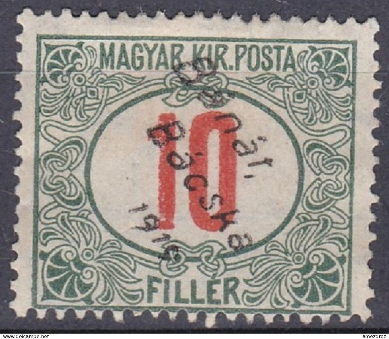 Hongrie Banat Bacska Taxe 1919 Mi  3 * (K12) - Banat-Bacska
