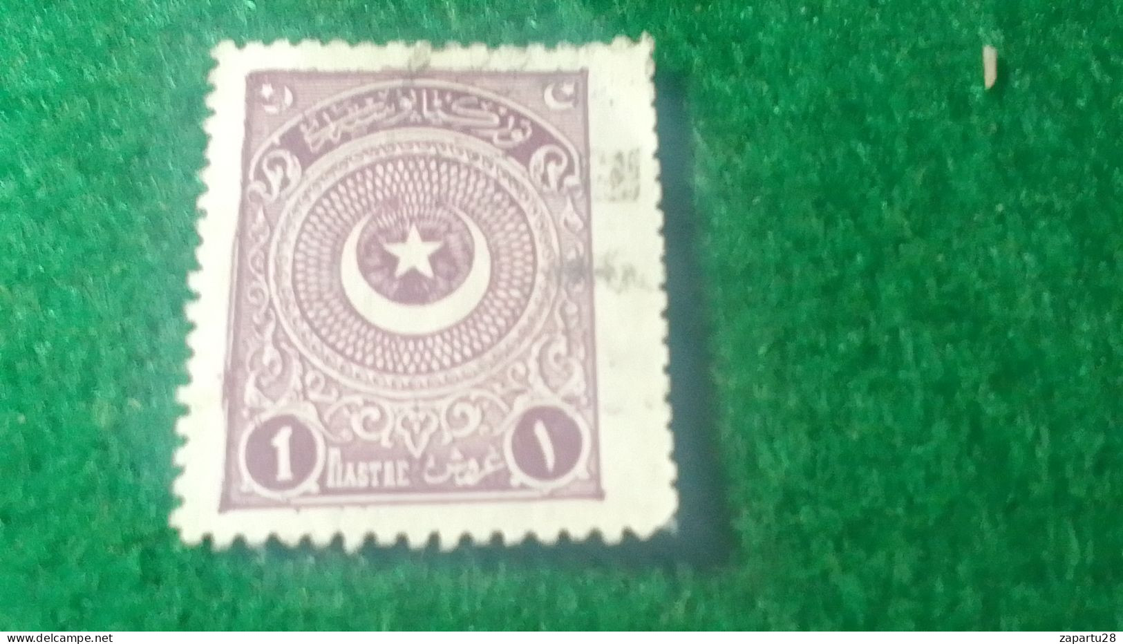 TÜRKİYE- 1922   AYYILDIZ     1 PİA    DAMGALI - Used Stamps