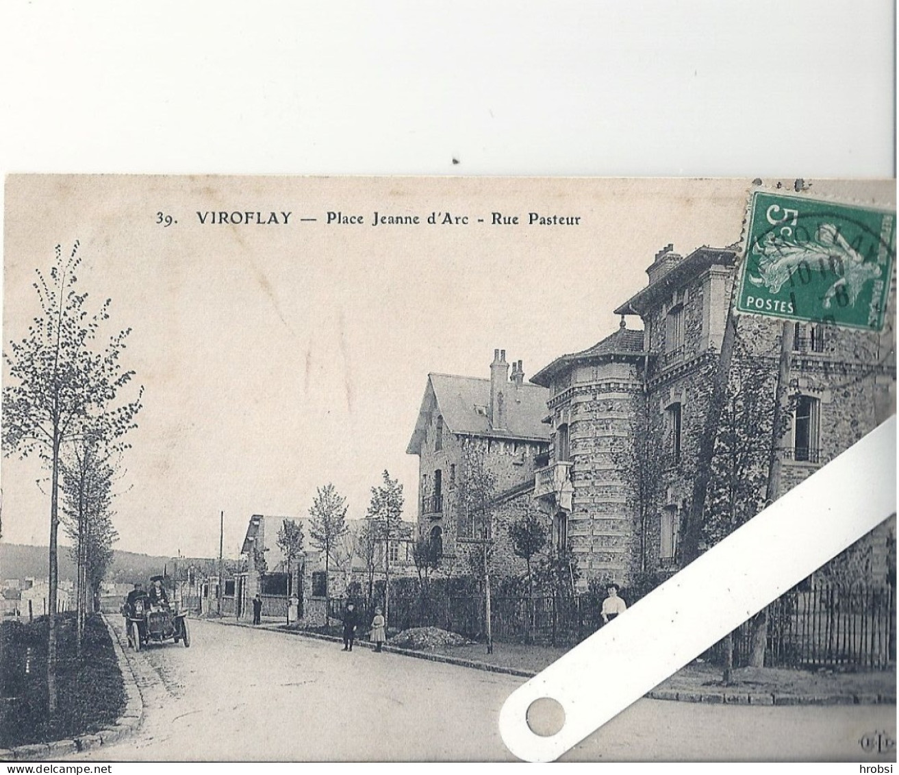 78 Viroflay, Quartier Du Louvre, La Place Jeanne D'Arc, Rue Pasteur - Viroflay