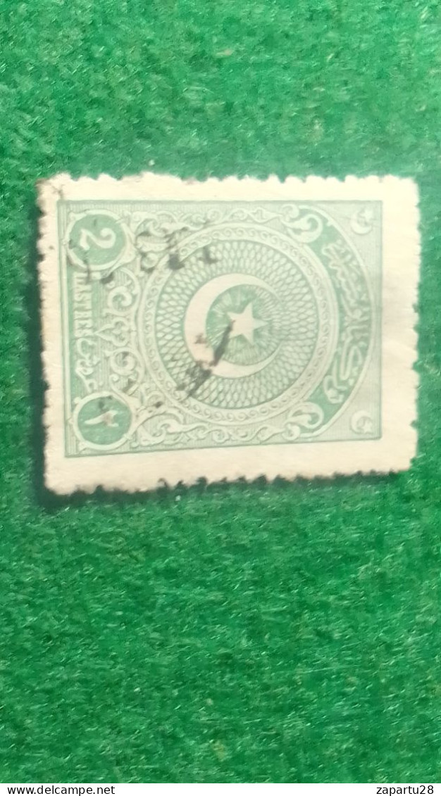 TÜRKİYE- 1922   AYYILDIZ     2    PİA    DAMGALI - Used Stamps