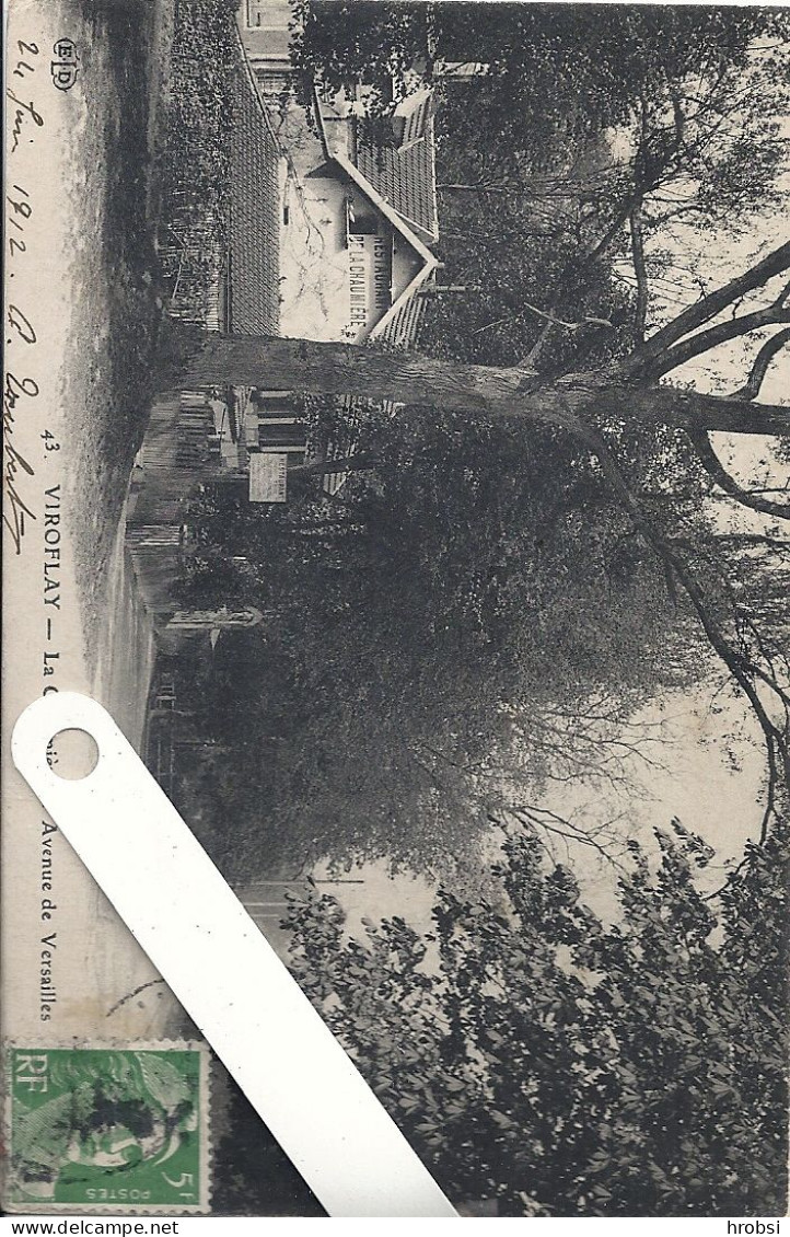 78 Viroflay,  Avenue De Versailles, Le Restaurant De La Chaumière - Viroflay