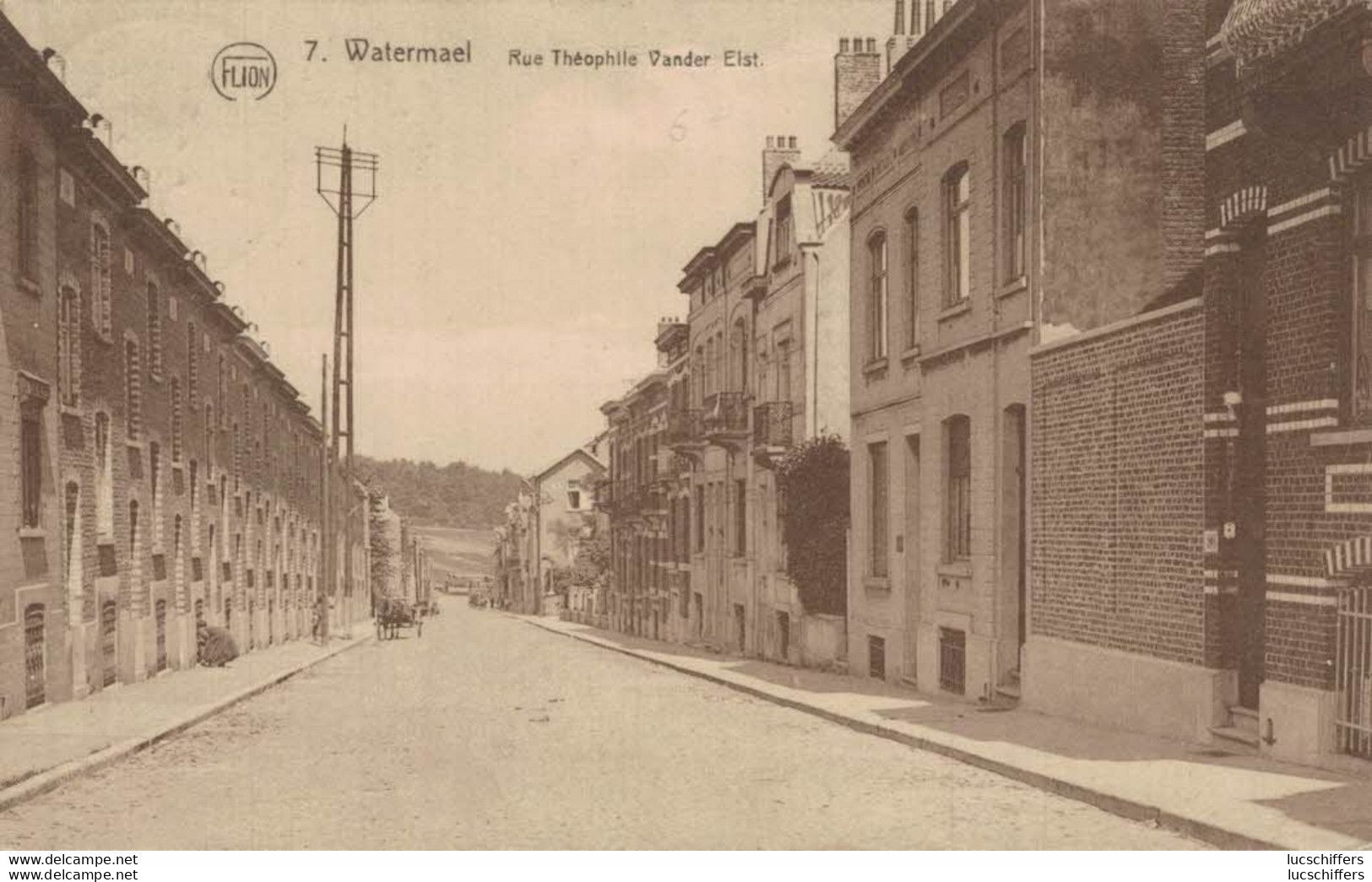 Watermael - Rue Théophile Vander Elst - Petit Attelage - 2 Scans - Watermaal-Bosvoorde - Watermael-Boitsfort