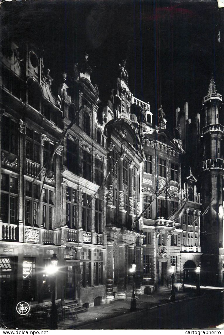 Belgium Bruxelles Grand Place Night - Bruxelles La Nuit