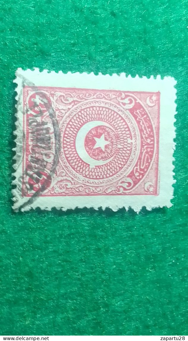 TÜRKİYE- 1922   AYYILDIZ     4. 1/2   PİA    DAMGALI - Used Stamps