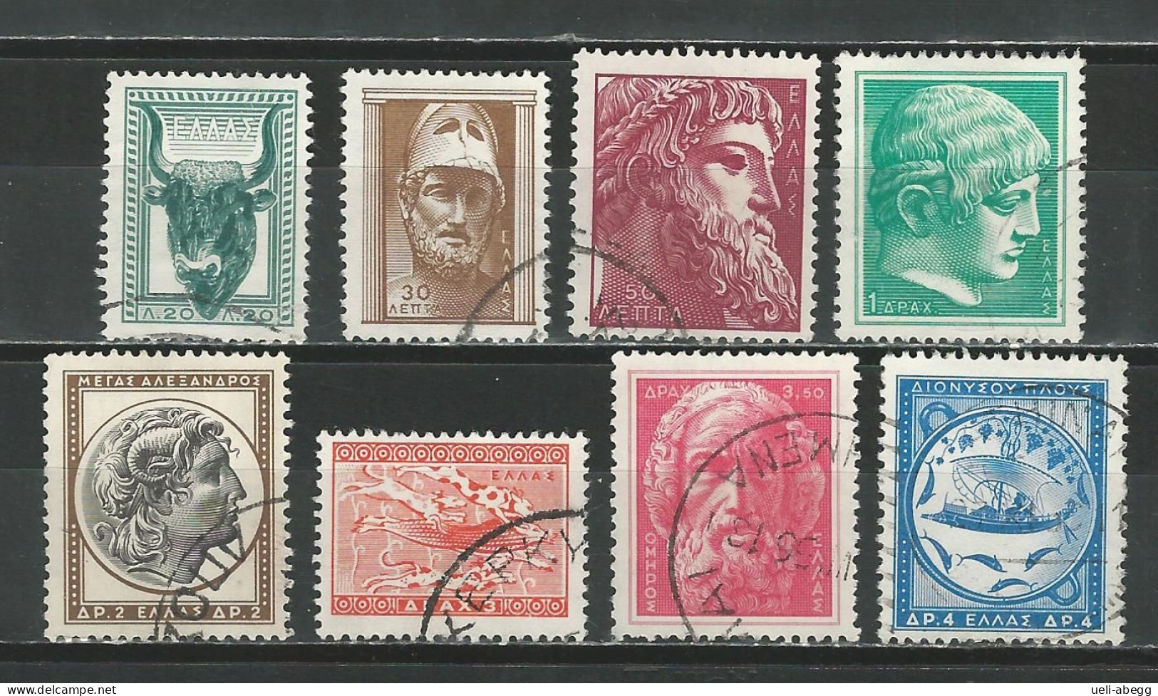 Griechenland Mi 624-31  O - Used Stamps