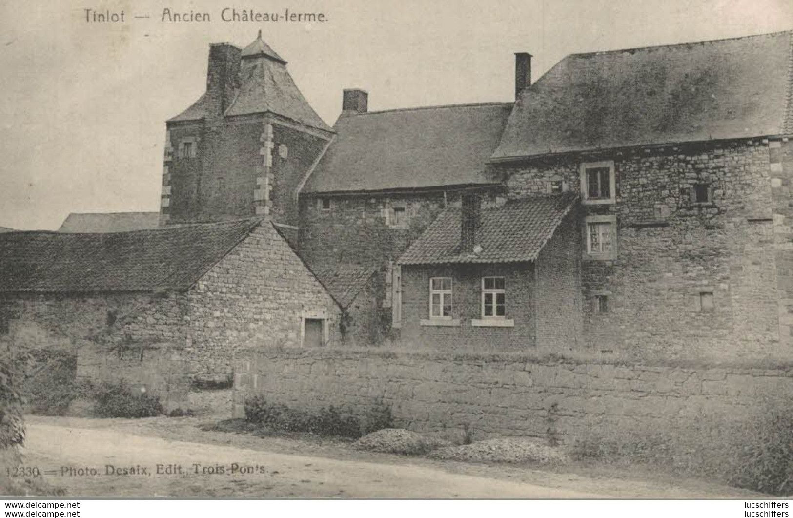 Tinlot - Ancien Château-ferme - 2 Scans - Tinlot