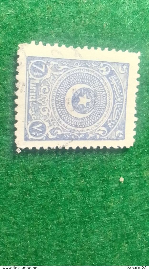 TÜRKİYE- 1922   AYYILDIZ     7.1/5  PİA    DAMGALI - Gebraucht