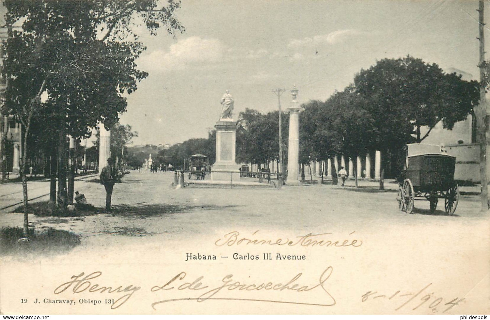 CUBA  HABANA  Carlos III Avenue - Cuba