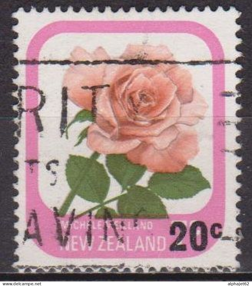 Fleurs, Flore - Roses - NOUVELLE ZELANDE - Michèle Meillard - Sucharge - N° 777 - 1980 - Usati
