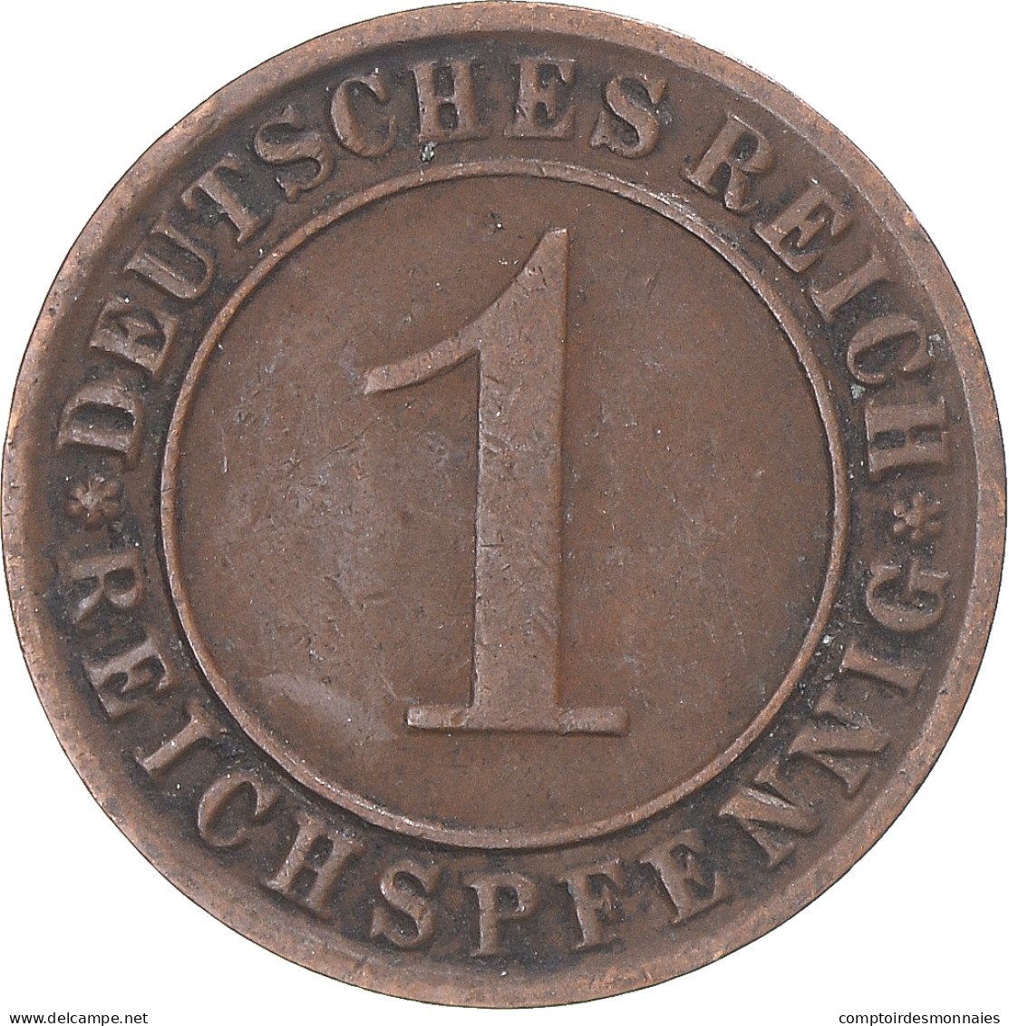 Monnaie, Allemagne, Reichspfennig, 1931 - 1 Rentenpfennig & 1 Reichspfennig