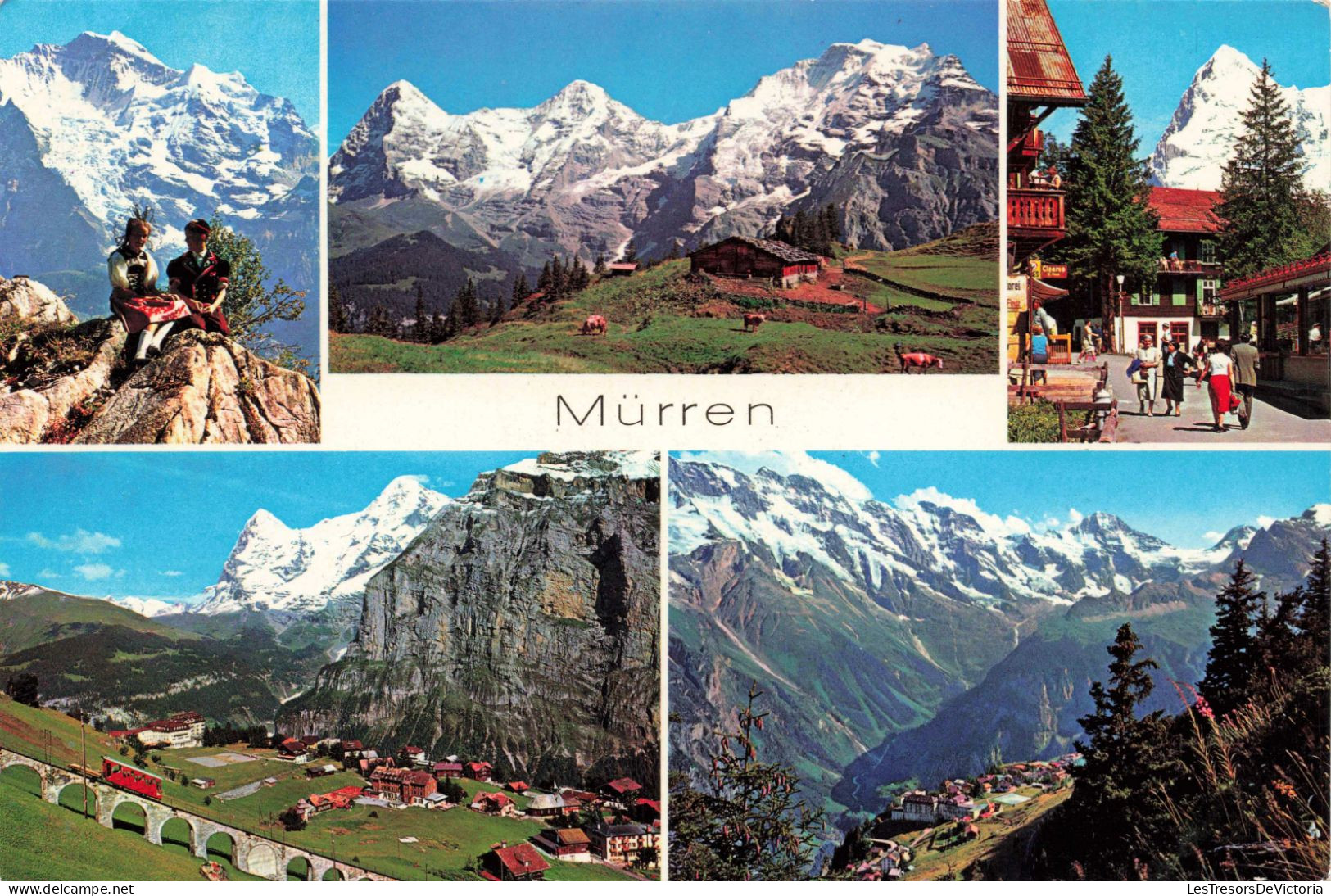 SUISSE - Mürren - 1650m - Carte Postale Ancienne - Mürren