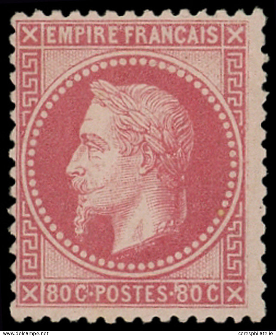 * EMPIRE LAURE - 32   80c. Rose, Nuance Pâle, Quasi **, TB - 1863-1870 Napoléon III. Laure