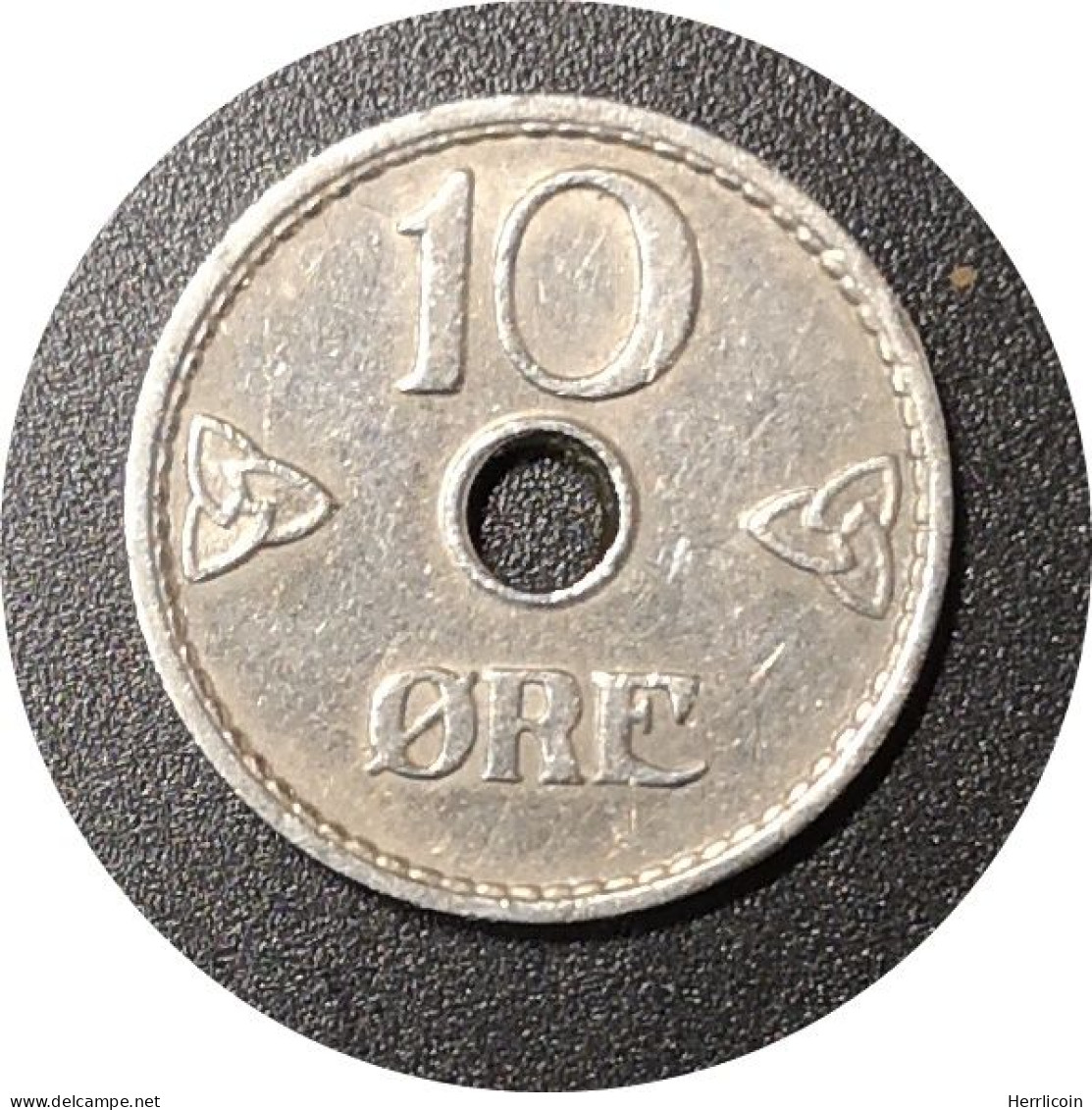 Monnaie Norvège - 1940 - 10 øre - Haakon VII - Norvège