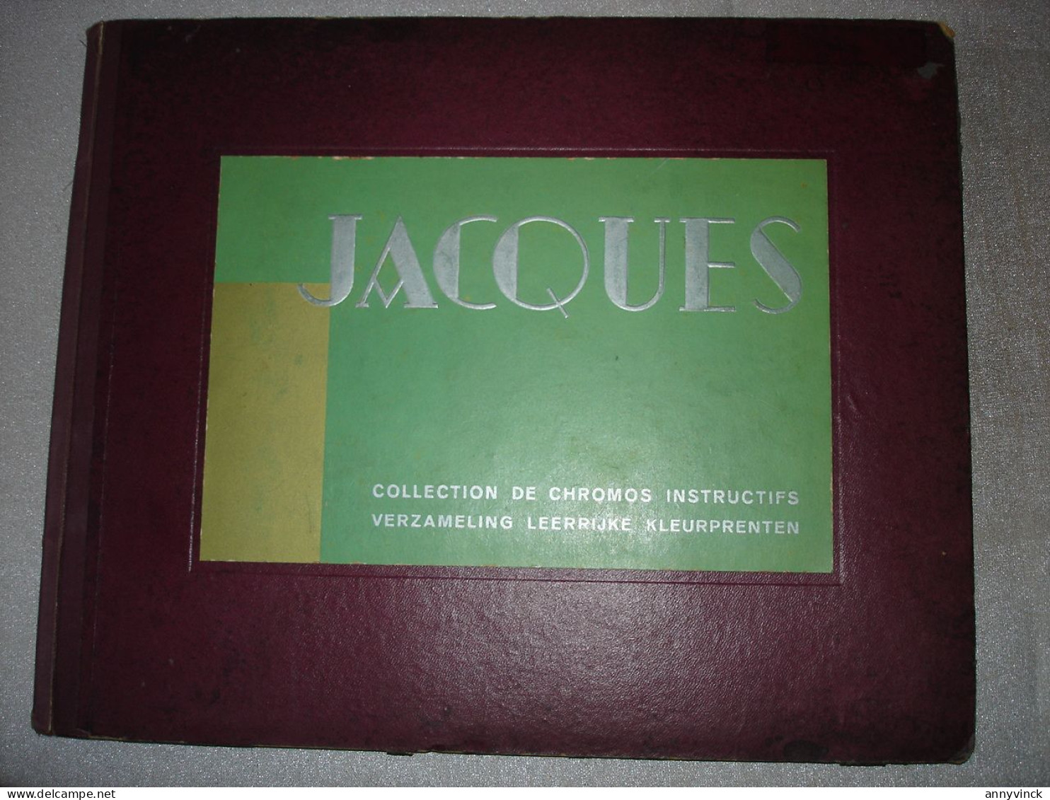 Chocolade Jacques Chocolat  Album Leerrijke Kleurprenten ( 1e Generatie)volledig Prima Staat - Jacques