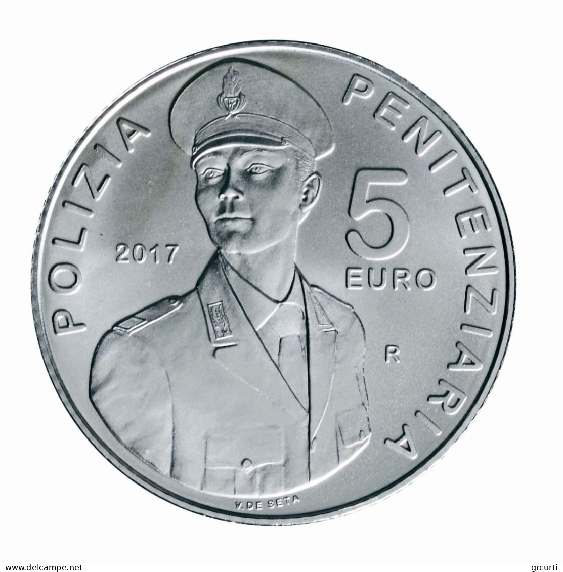 Italia - 5 Euro 2016 - 200° Corpo Di Polizia Penitenziaria - KM# 404 - Italie