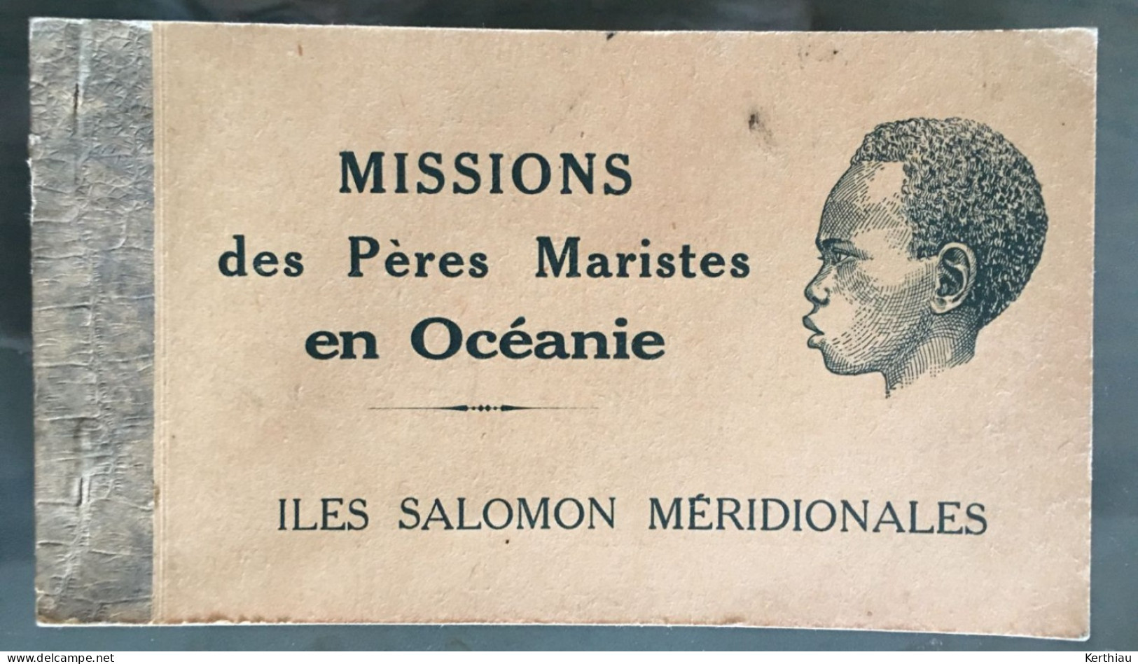 OCÉANIE - Salomon. Carnet Des Missions Des Pères Maristes En Océanie. - Iles Salomon Méridionales - Carnet De 12 CPA - Islas Salomon