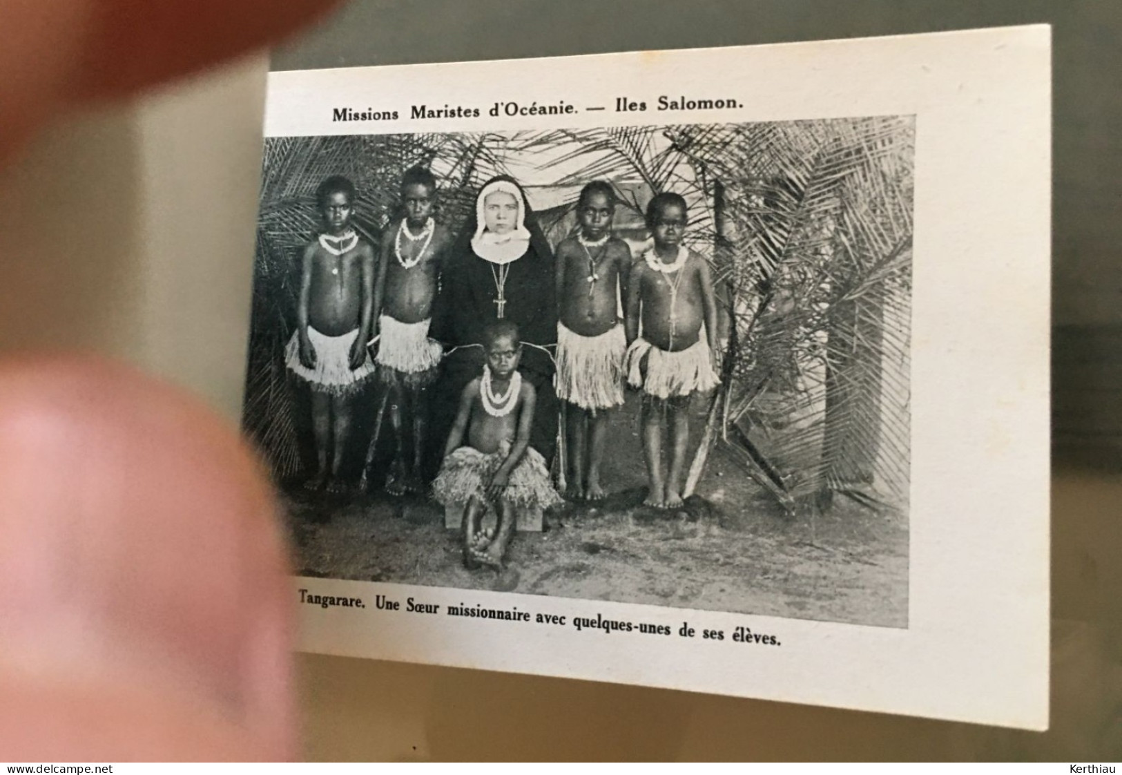OCÉANIE - Salomon. Carnet Des Missions Des Pères Maristes En Océanie. - Iles Salomon Méridionales - Carnet De 12 CPA - Solomon Islands