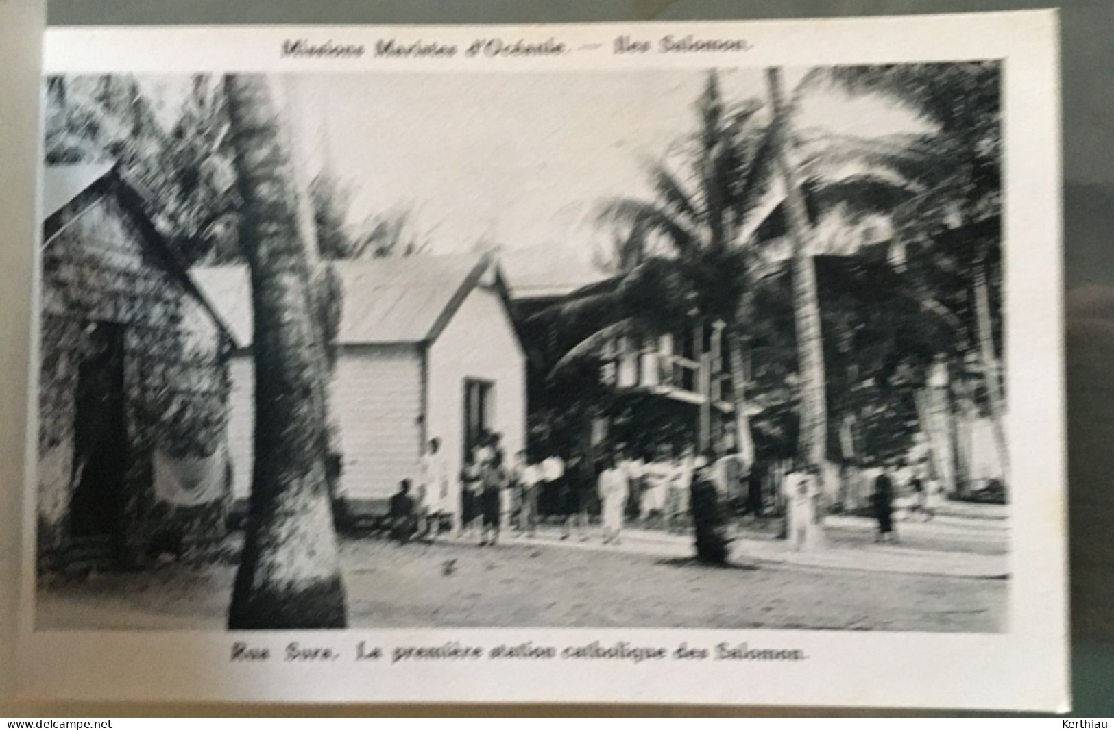 OCÉANIE - Salomon. Carnet des Missions des Pères Maristes en Océanie. - Iles Salomon Méridionales - Carnet de 12 CPA