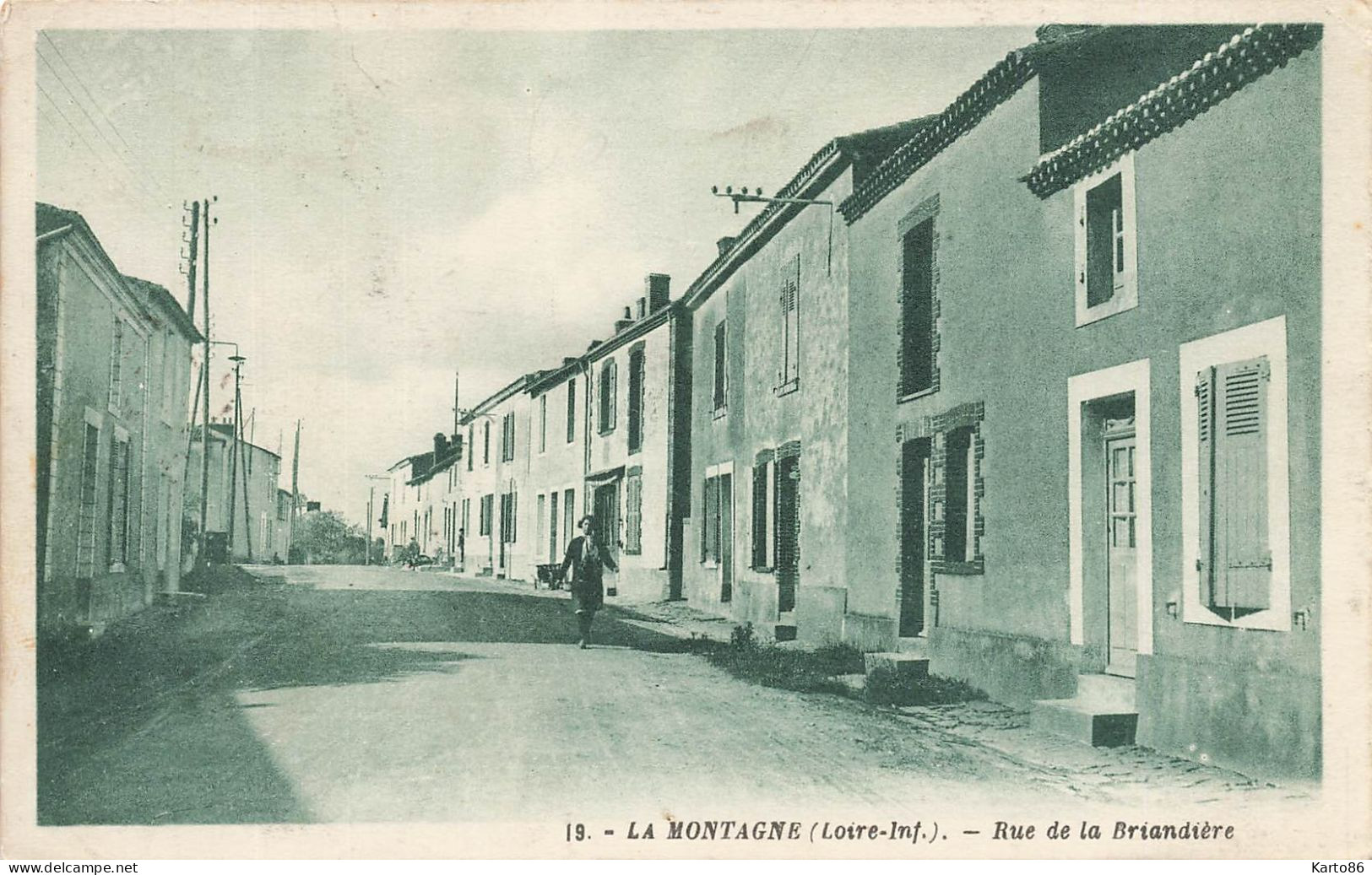 La Montagne * Rue De La Briandière * Villageois - La Montagne