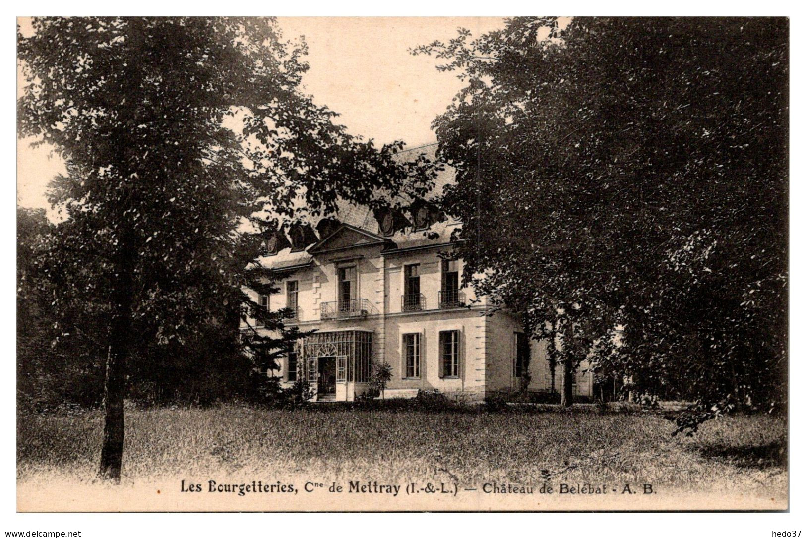 Mettray - Les Bourgetteries - Château De Belébat - Mettray