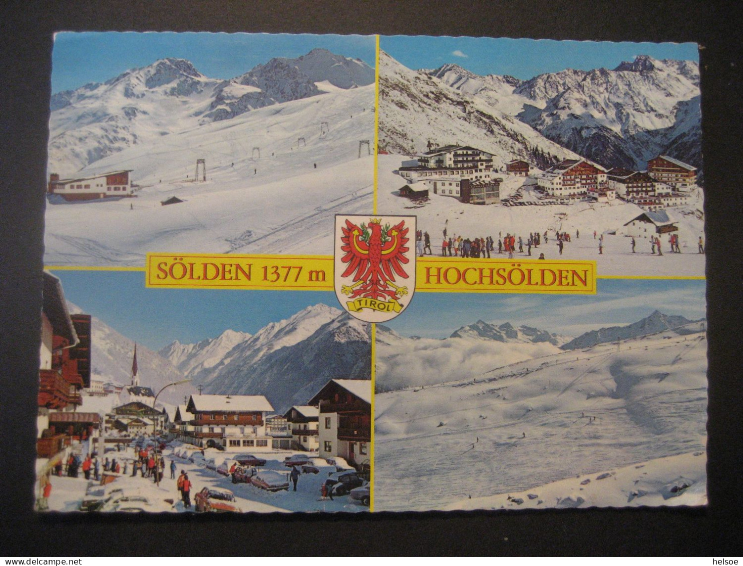 Österreich- Sölden, Ansichtskarte Hochsölden, Verlag: Lohmann - Sölden