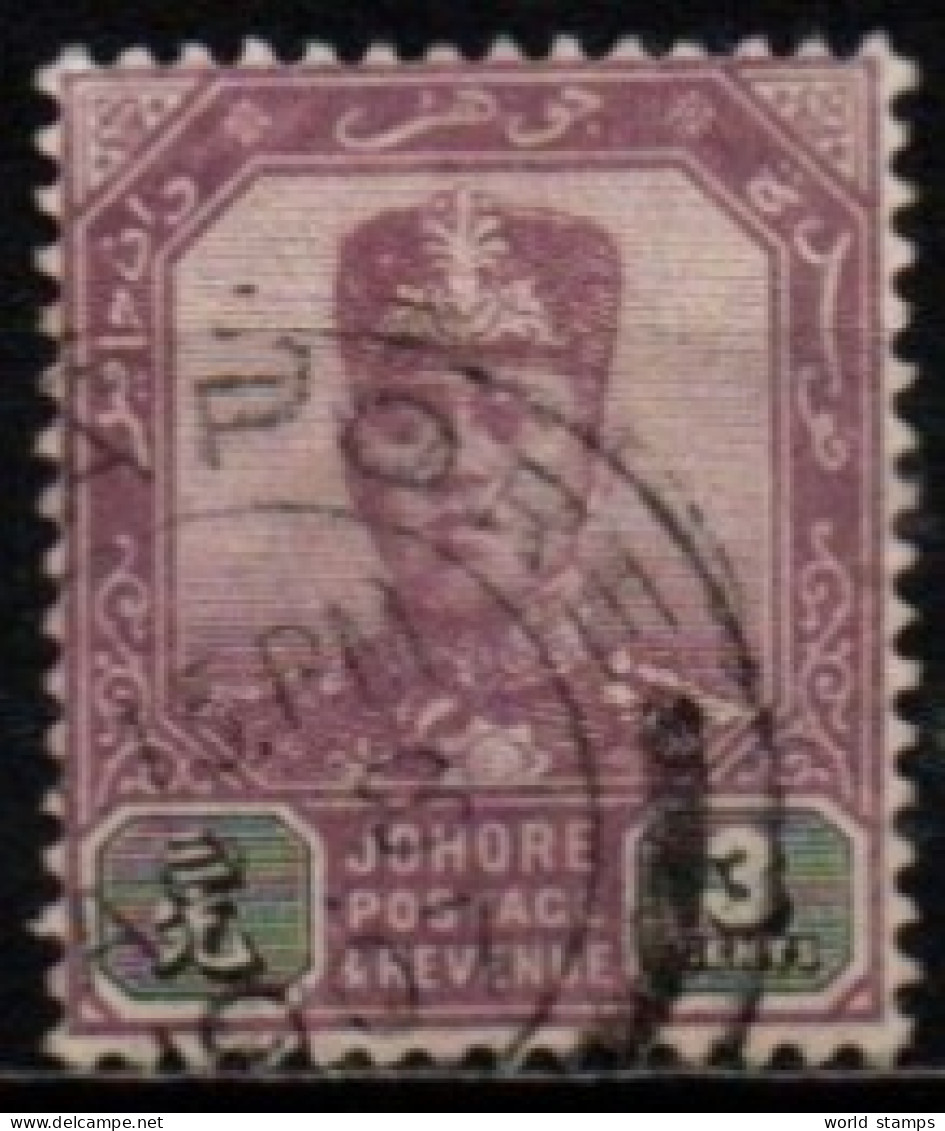 JOHORE 1904-12 O - Johore