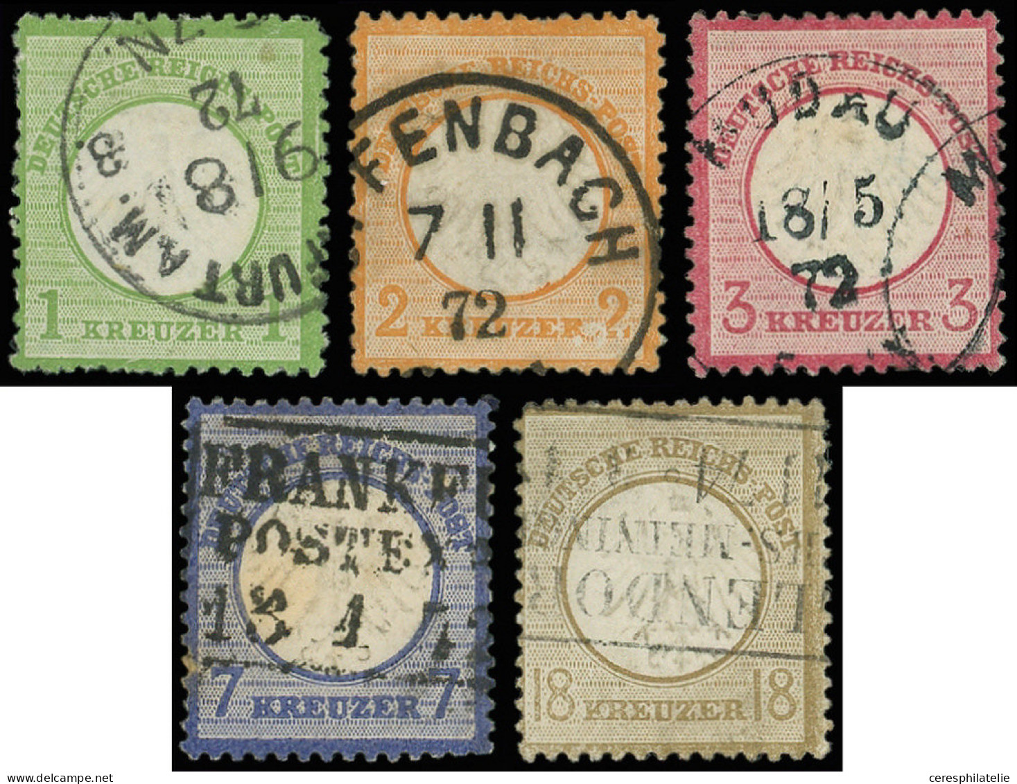 EMPIRE 7/11 : La Série Obl., TB - Used Stamps