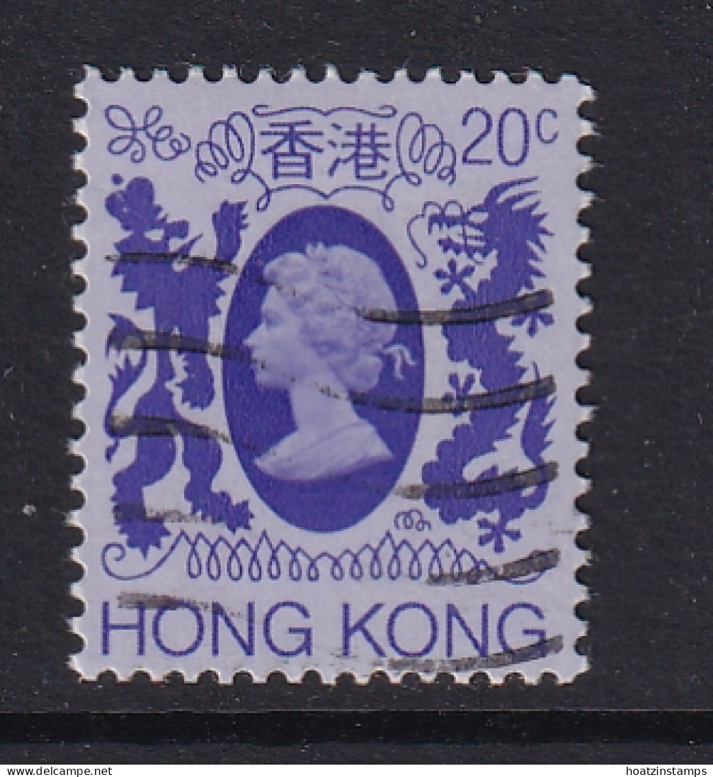 Hong Kong: 1982   QE II     SG416      20c   [with Wmk]    Used - Used Stamps