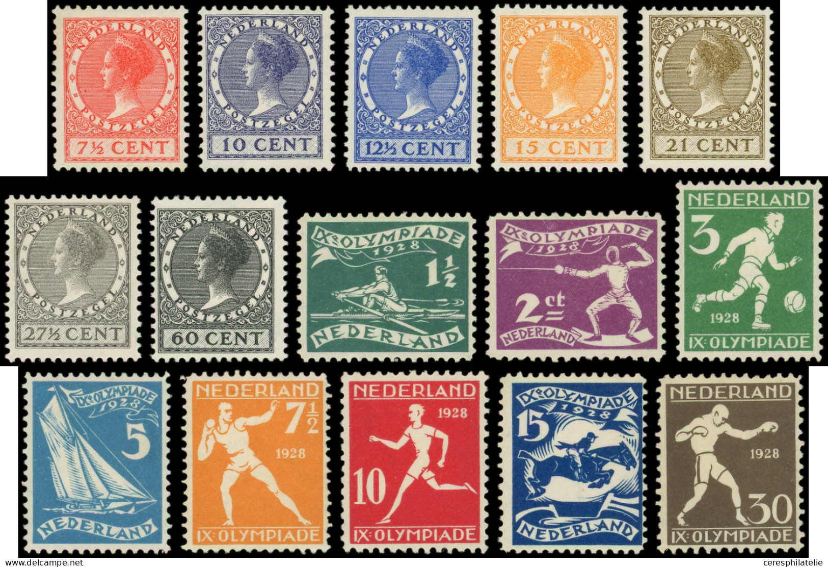 * PAYS-BAS 186/89, 190/94, 195/96, 199/206 Et 209/14, TB - Unused Stamps
