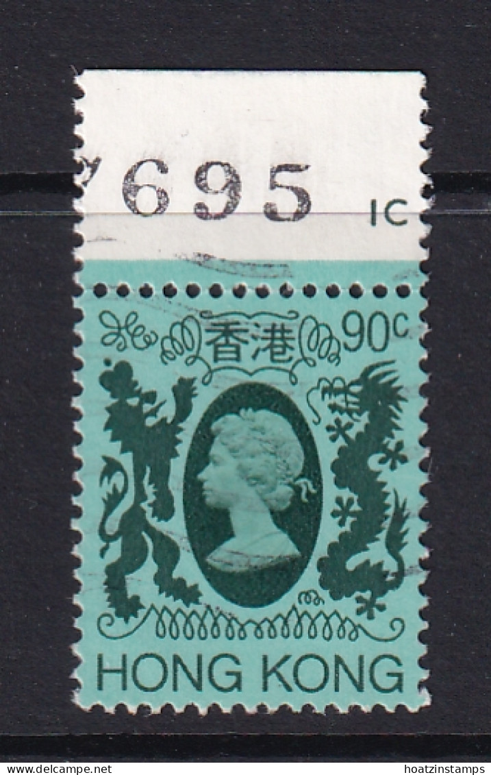 Hong Kong: 1982   QE II     SG423      90c   [with Wmk]    Used - Used Stamps