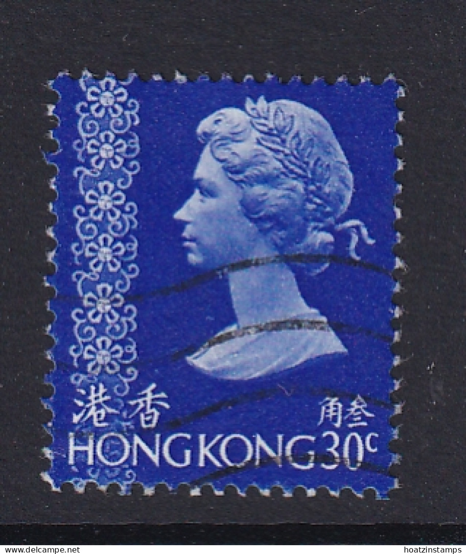 Hong Kong: 1976   QE II     SG344     30c   [No Wmk]    Used - Oblitérés