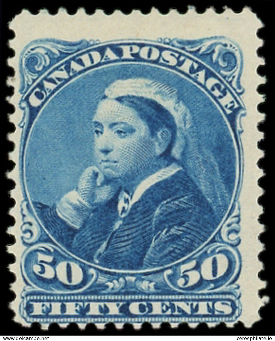 * CANADA 37 : 50c. Bleu, TB - Other & Unclassified