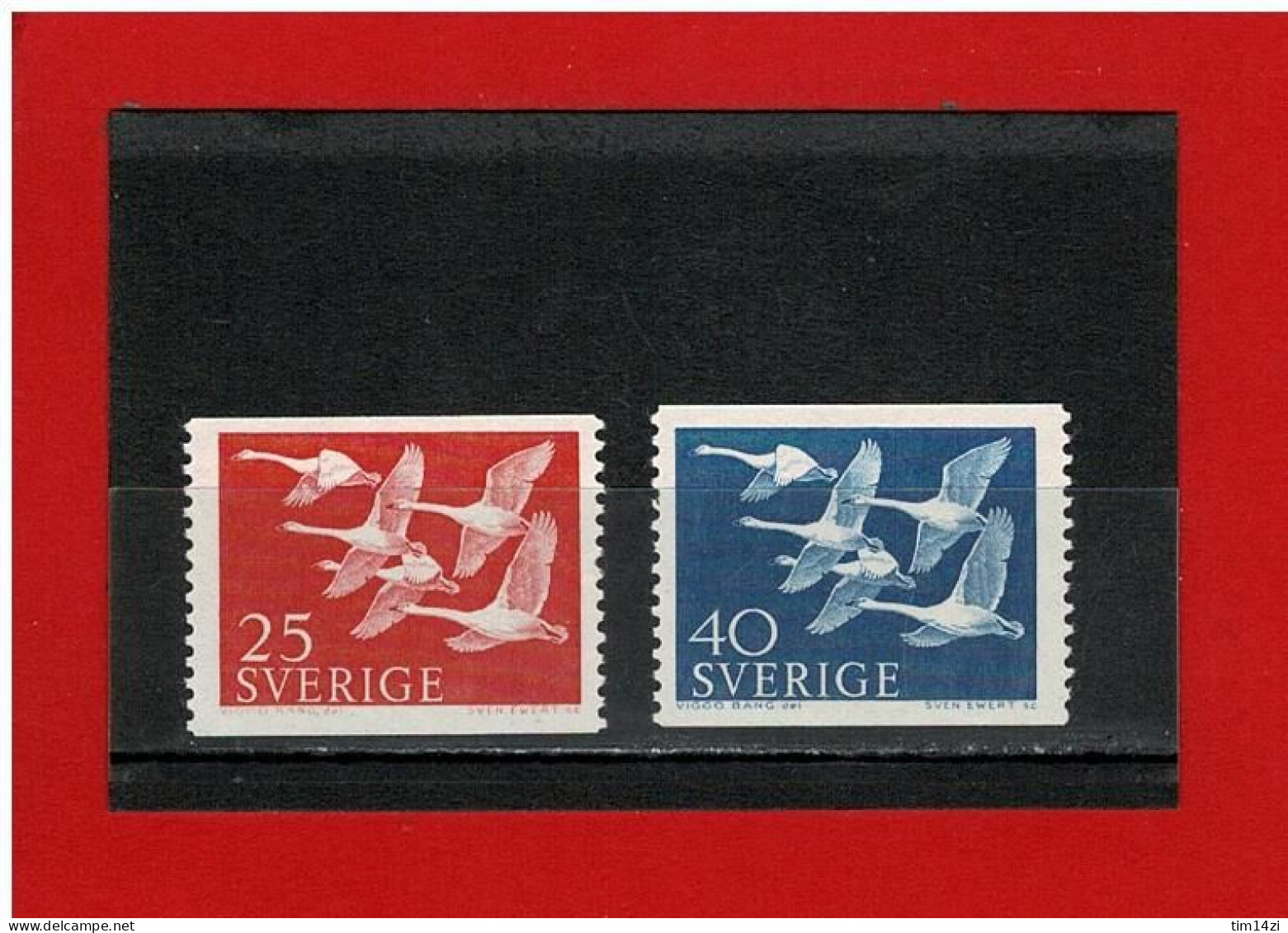SUEDE - 1956 - N° 409/410 -  NEUFS** - JOURNEE DES PAYS DU NORD - Y & T - COTE : 1.50 Euros - Unused Stamps